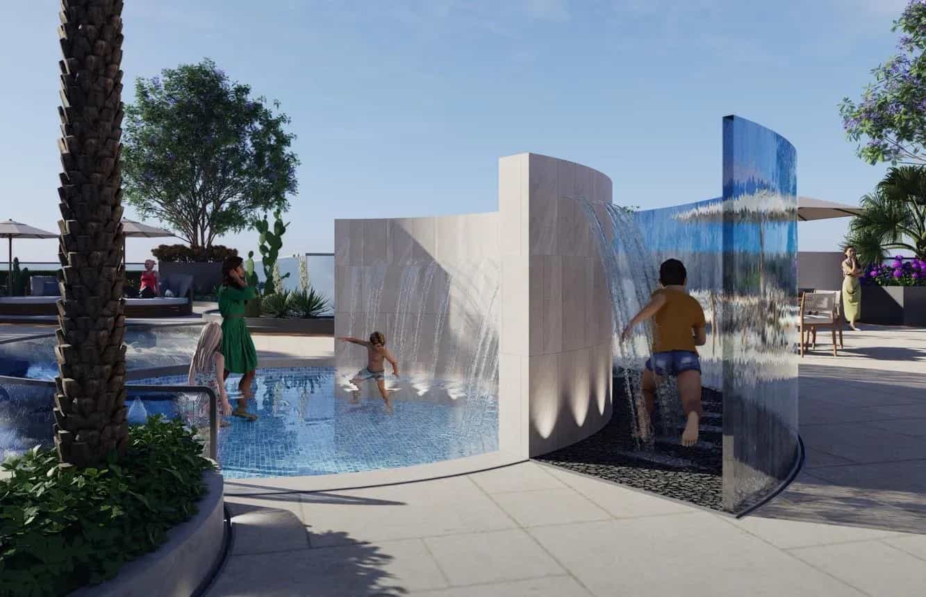 Waterfall Playing Area