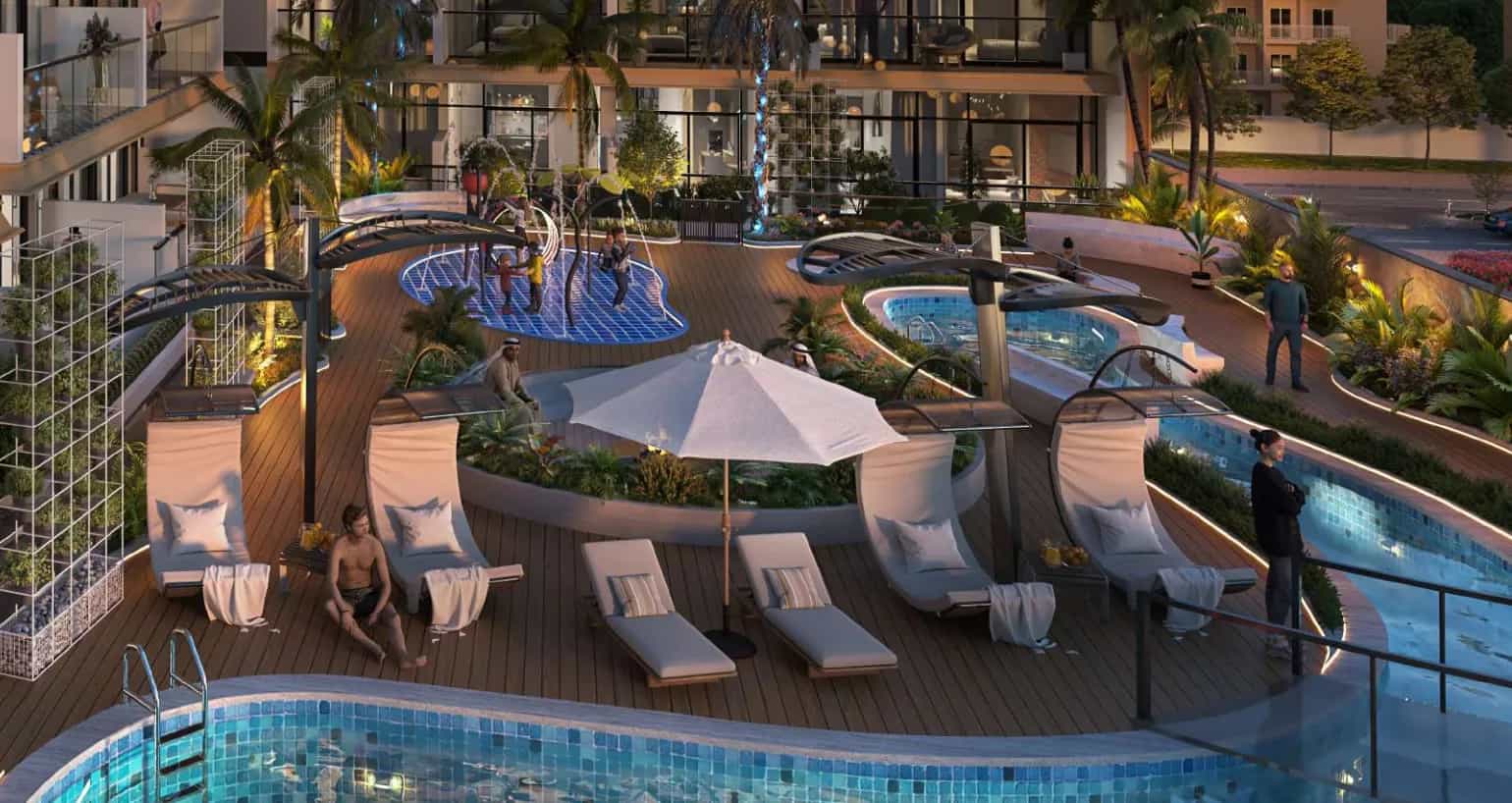 Pool Sunken Area