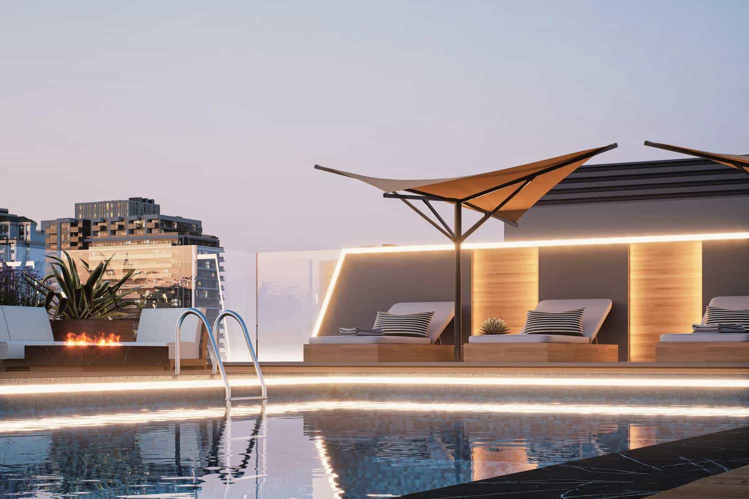 Poolside Lounge Deck