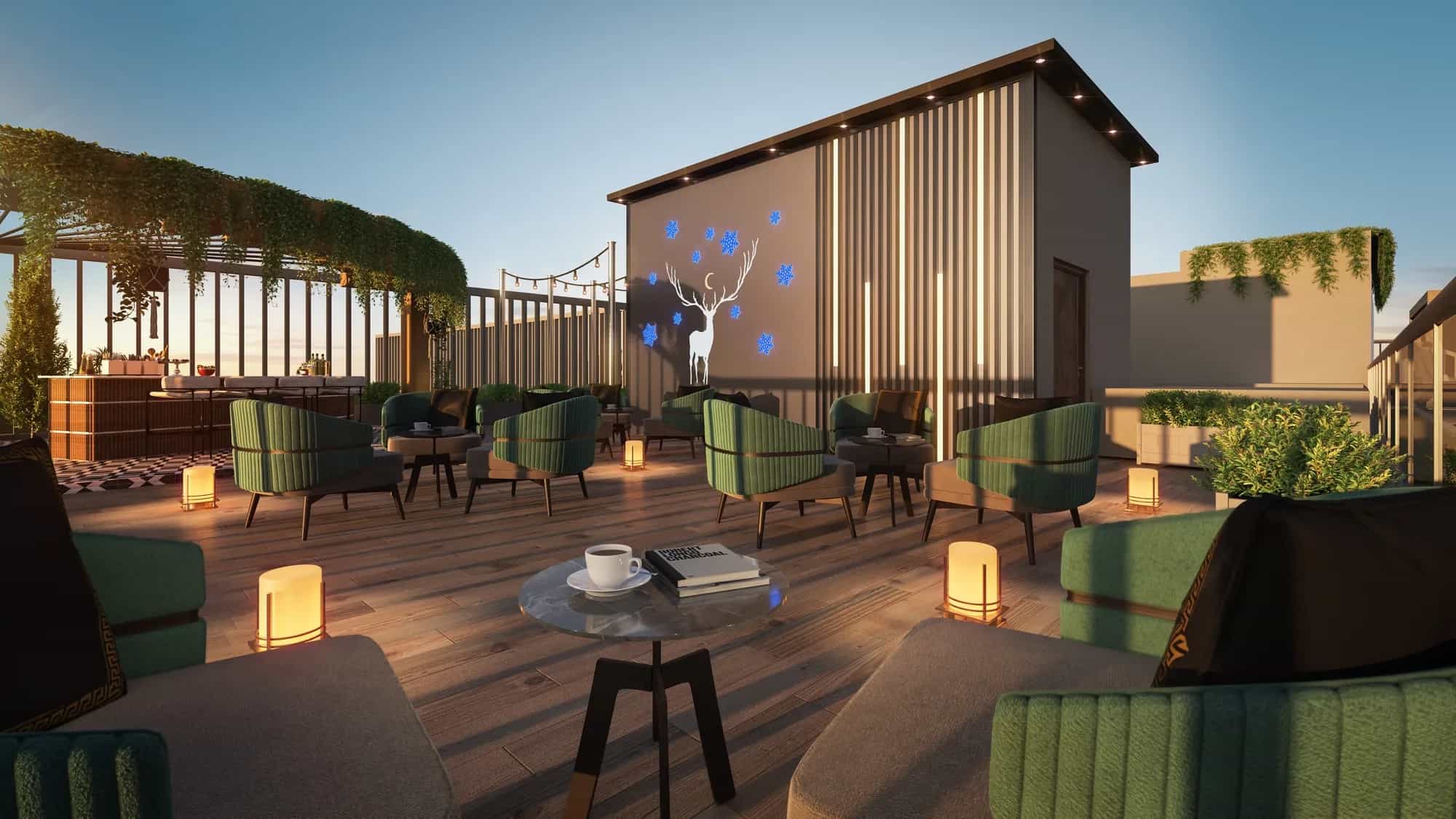 Rooftop Outdoor Dining