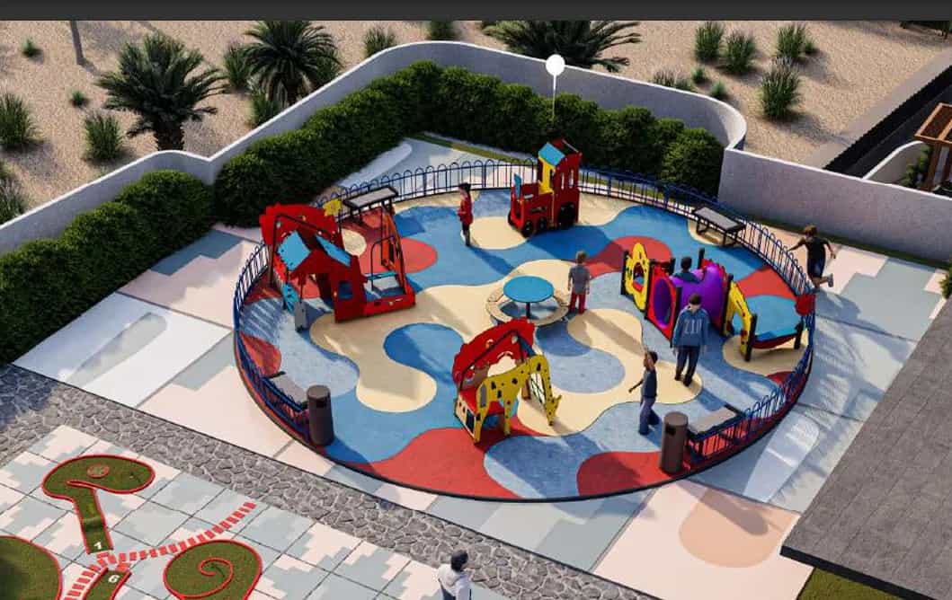 Outdoor Kids Play Area