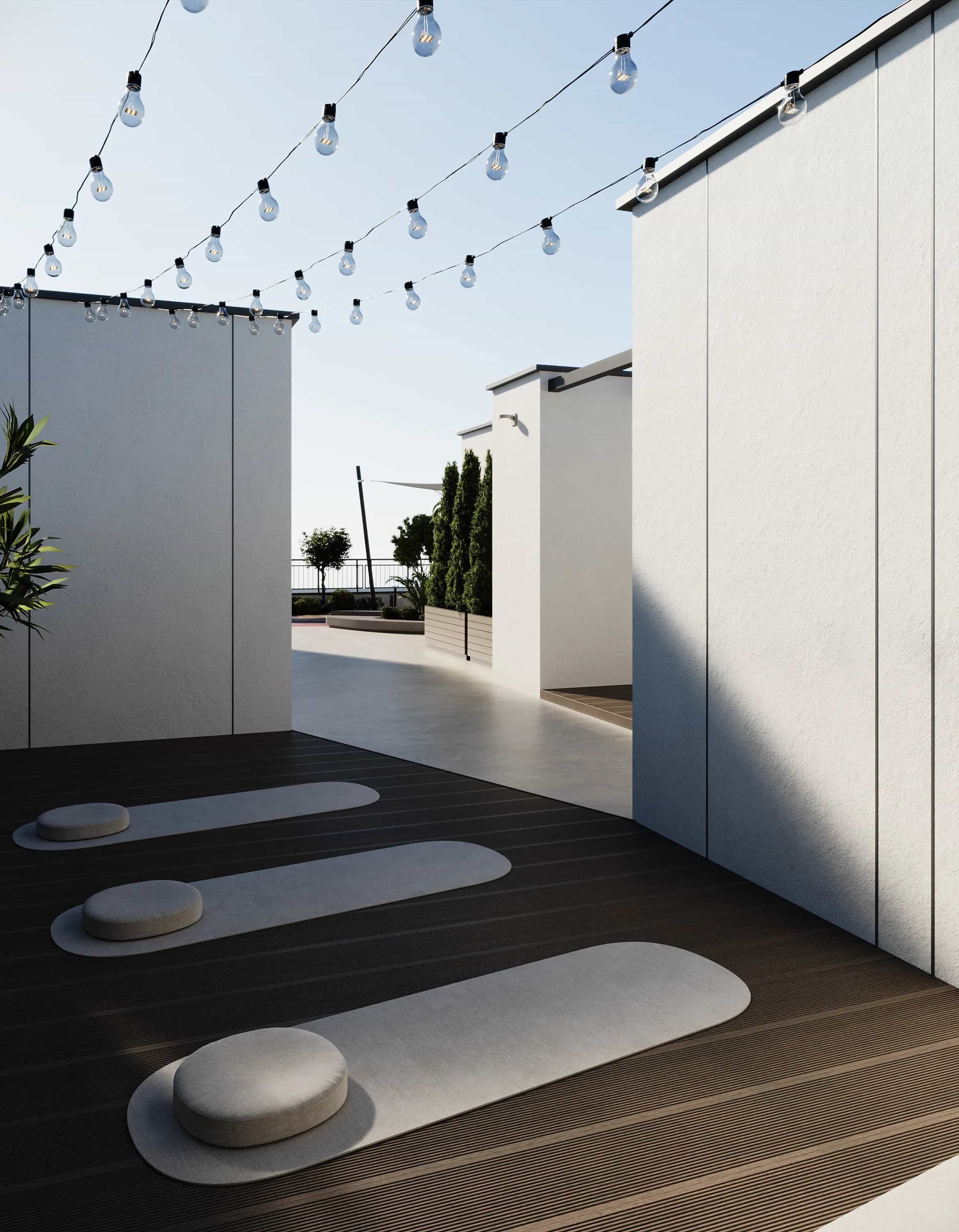 Outdoor Yoga Area