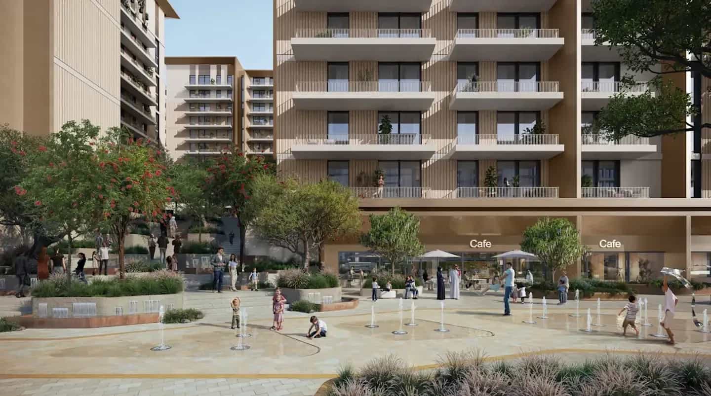 Community Plaza and Cafés