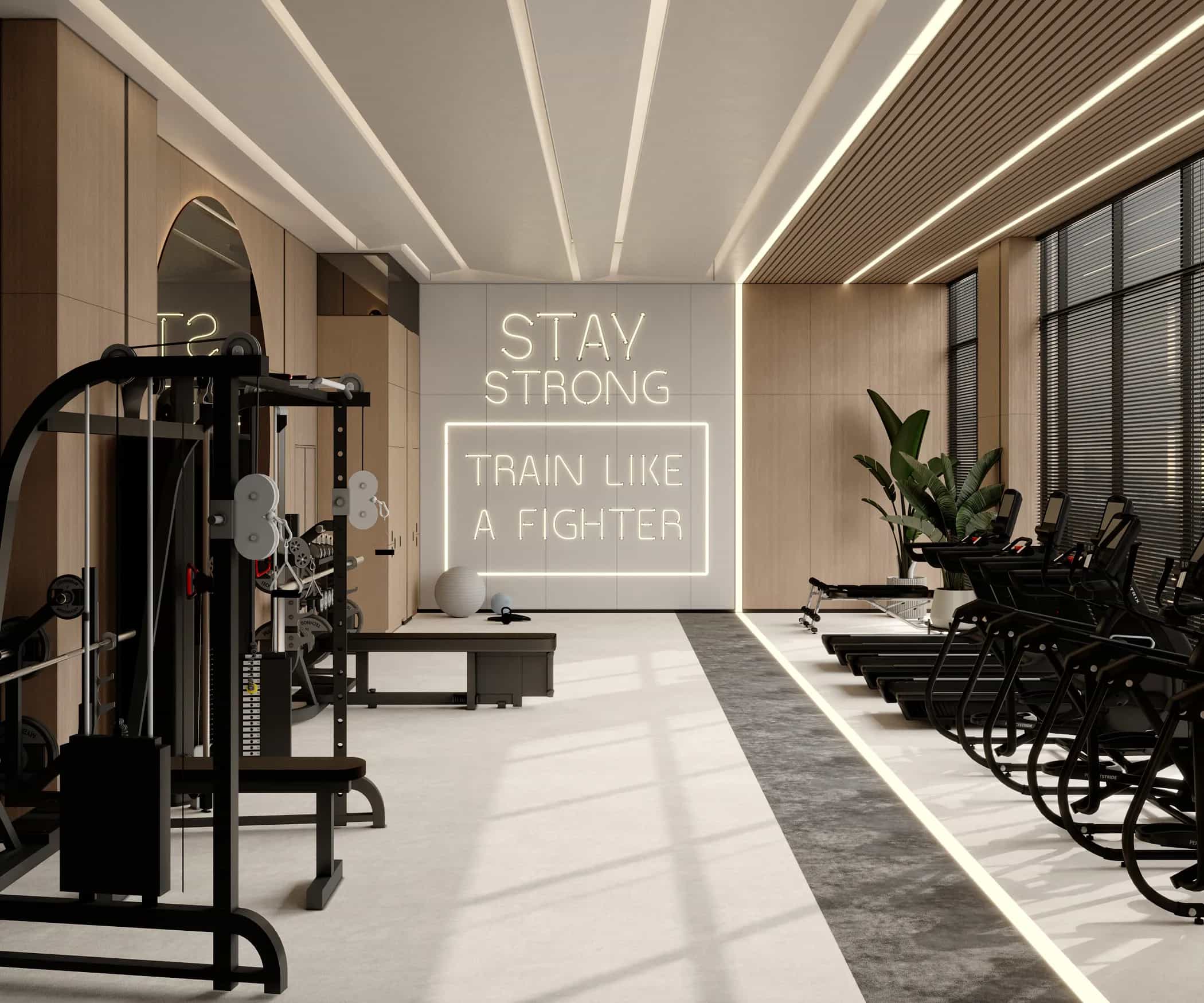 Fully Equipped Gym