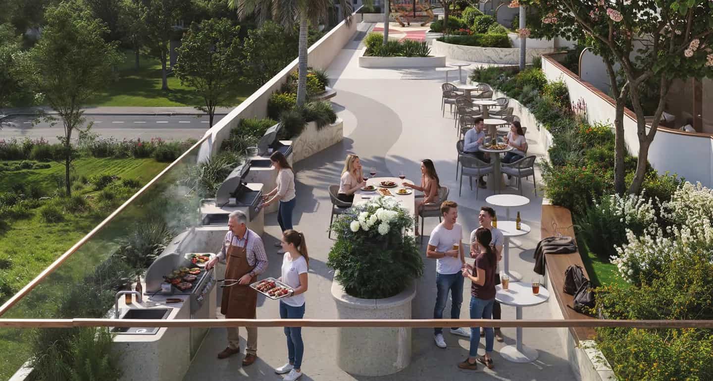 BBQ & Dining Area