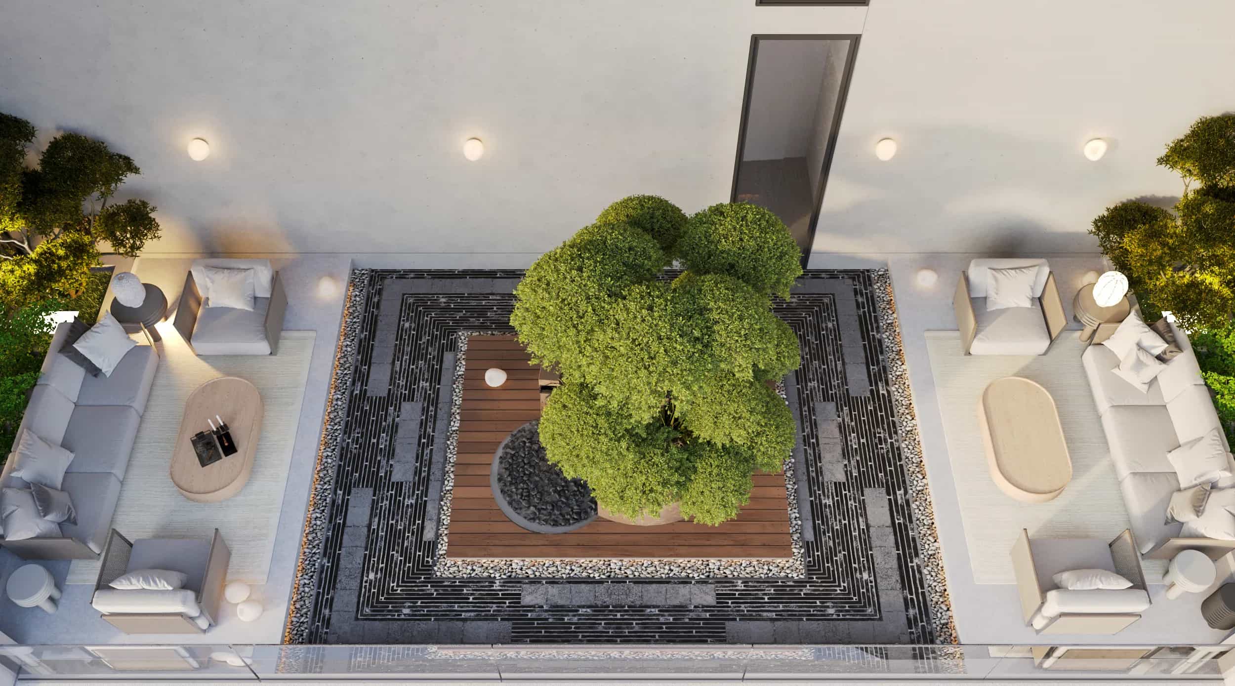 Outdoor Garden Terrace