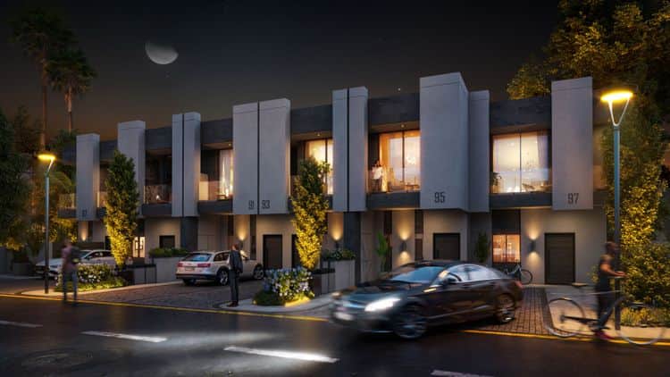 townhouse for offplan in Dubailand