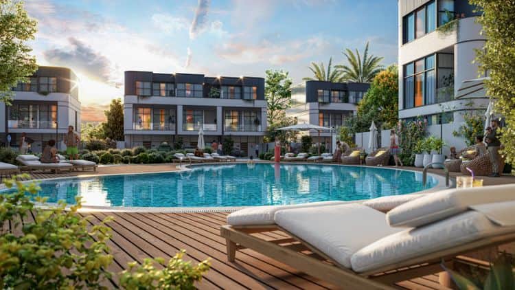 townhouse for offplan in Dubailand / Majan