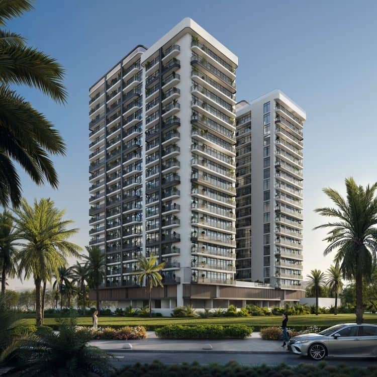 apartment for offplan in Dubai Land Residence Complex