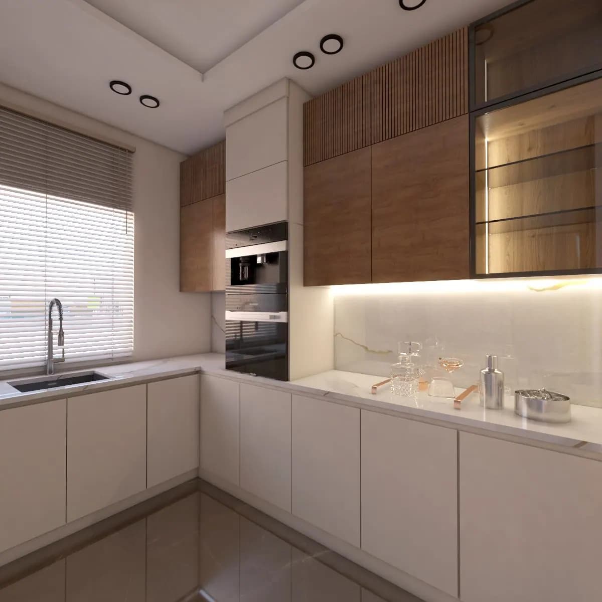 Premium finished apartment living room